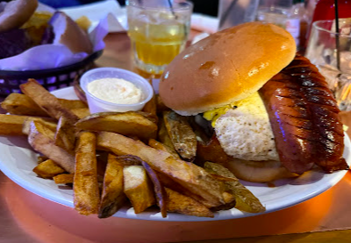 Oasis Lounge signature dishes The Original "O" Burger with Cheese
The Widow Maker
The Ultimate Cheese Burger